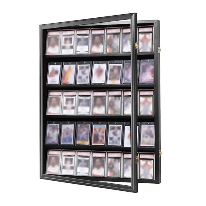 vitrine murale noire 6