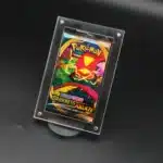 1/2/3/4/5 fentes Pokemon étui cartes Packs support affichage Collection cartes de jeu protecteur magnétique clair magique Yugioh plexiglas boîte 3
