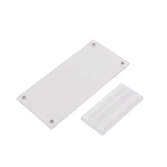 Porte-monnaie pour pièces commémoratives de billets de dollars, avec Base, présentoir en acrylique transparent robuste pour exposition de bureau à domicile pour Collection 1