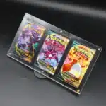 1/2/3/4/5 fentes Pokemon étui cartes Packs support affichage Collection cartes de jeu protecteur magnétique clair magique Yugioh plexiglas boîte 1