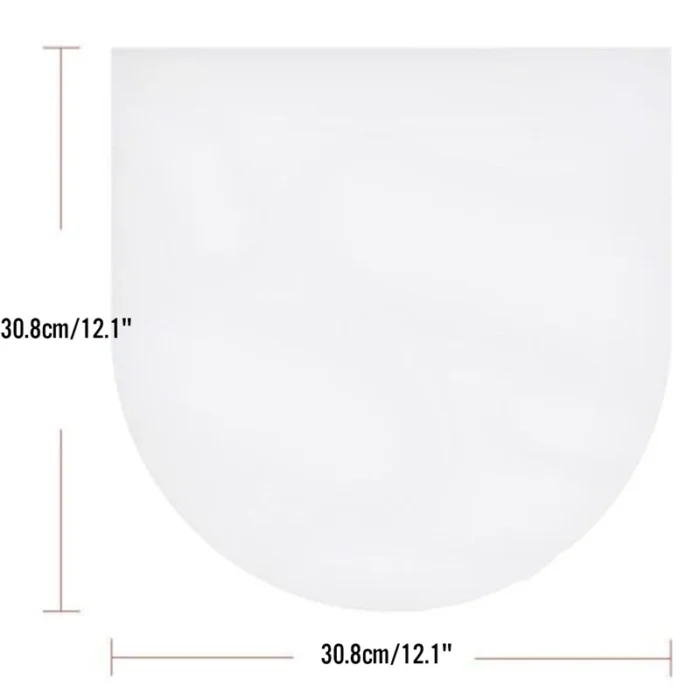 50 pièces 12 pouces PE disque vinyle LP LD enregistrement 7.5 "OPP sacs en plastique antistatique manchons d'enregistrement extérieur intérieur en plastique couverture transparente 1