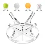 Présentoir de balle de basket-Ball multifonction en acrylique, présentoir transparent pour Baseball, GOLF, Softball, sphères de balle de Tennis 1