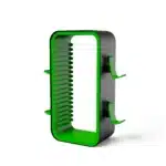 LinYuvo Tour de rangement pour jeux - Organisateur universel de jeux vidéo pour PS4, PS5, Xbox, Switch et Blu-Ray - Peut contenir 18 disques 3