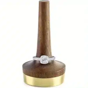Porte bague bois 1