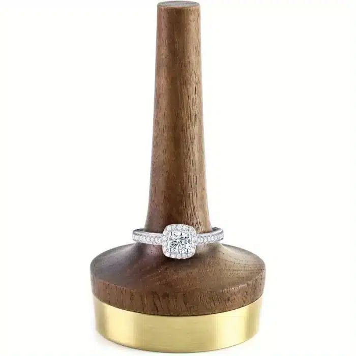 Porte bague bois 1