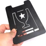Porte-médaille simple, défi de course, cadeau en métal pour bureau, rangement, chambre à coucher 2