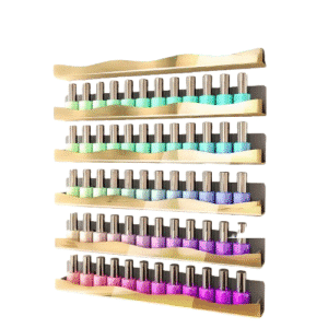 Support mural vernis a ongles