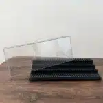 Boîte d'exposition d'échelle en acrylique, modèle de jouet, boîtier à quatre couches, assemblage gratuit, vitrine anti-poussière, stockage de blocs de construction Lego, grand 1