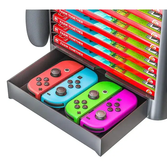 Tour rangement jeux switch 5