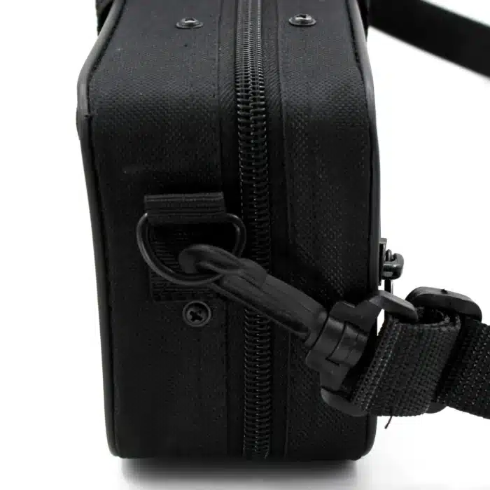 Étui de calcul de flûte noire, accessoires de vent, grill Oxford étanche, grand sac avec sangle, rangement d'outils de musique 2