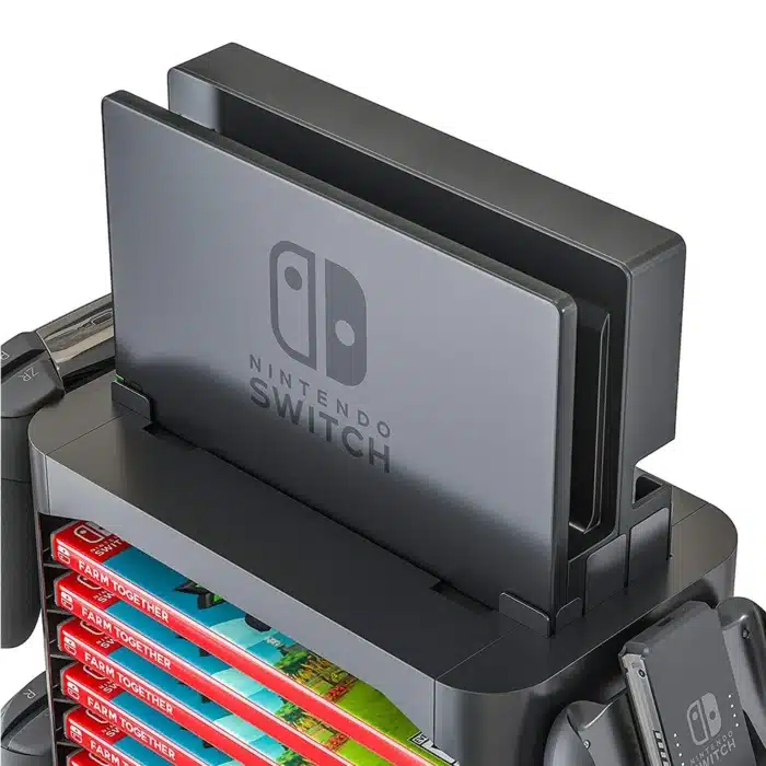 Tour rangement jeux switch 3