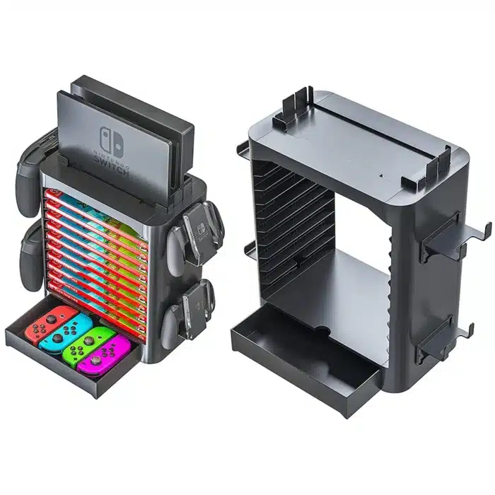 Tour rangement jeux switch 4