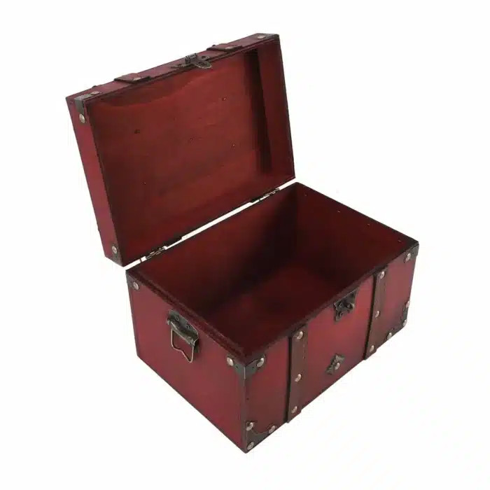 Coffre tresor en bois 2