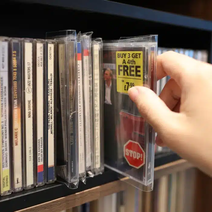 Pochette plastique pour CD 2